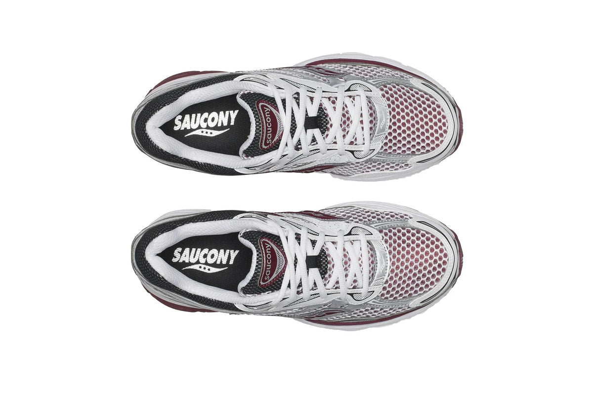 Saucony ProGrid Omni 9 - White Maroon